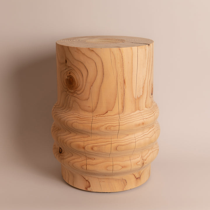 studio nikco | wooden stool / side table | ripple