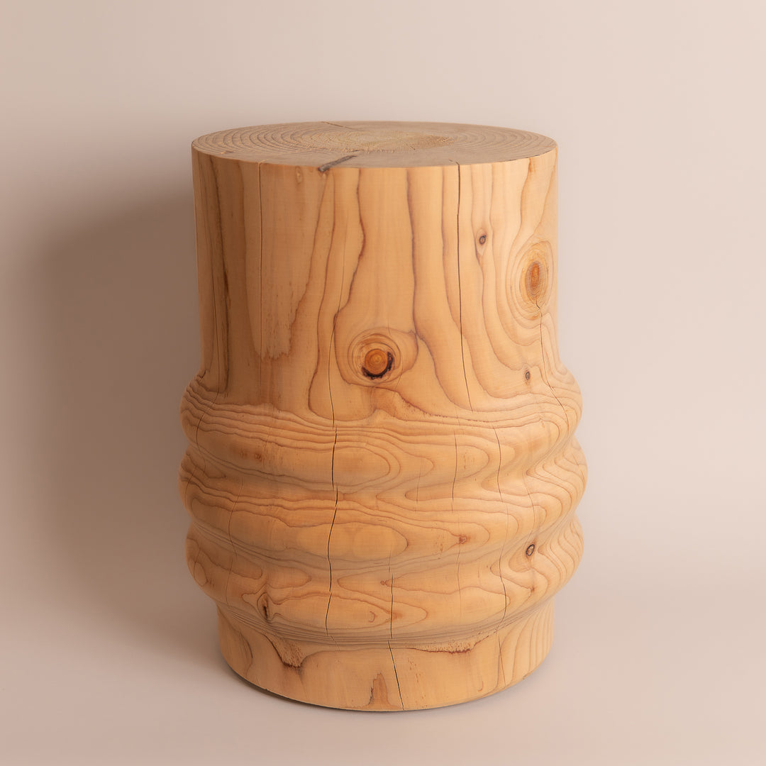 studio nikco | wooden stool / side table | ripple