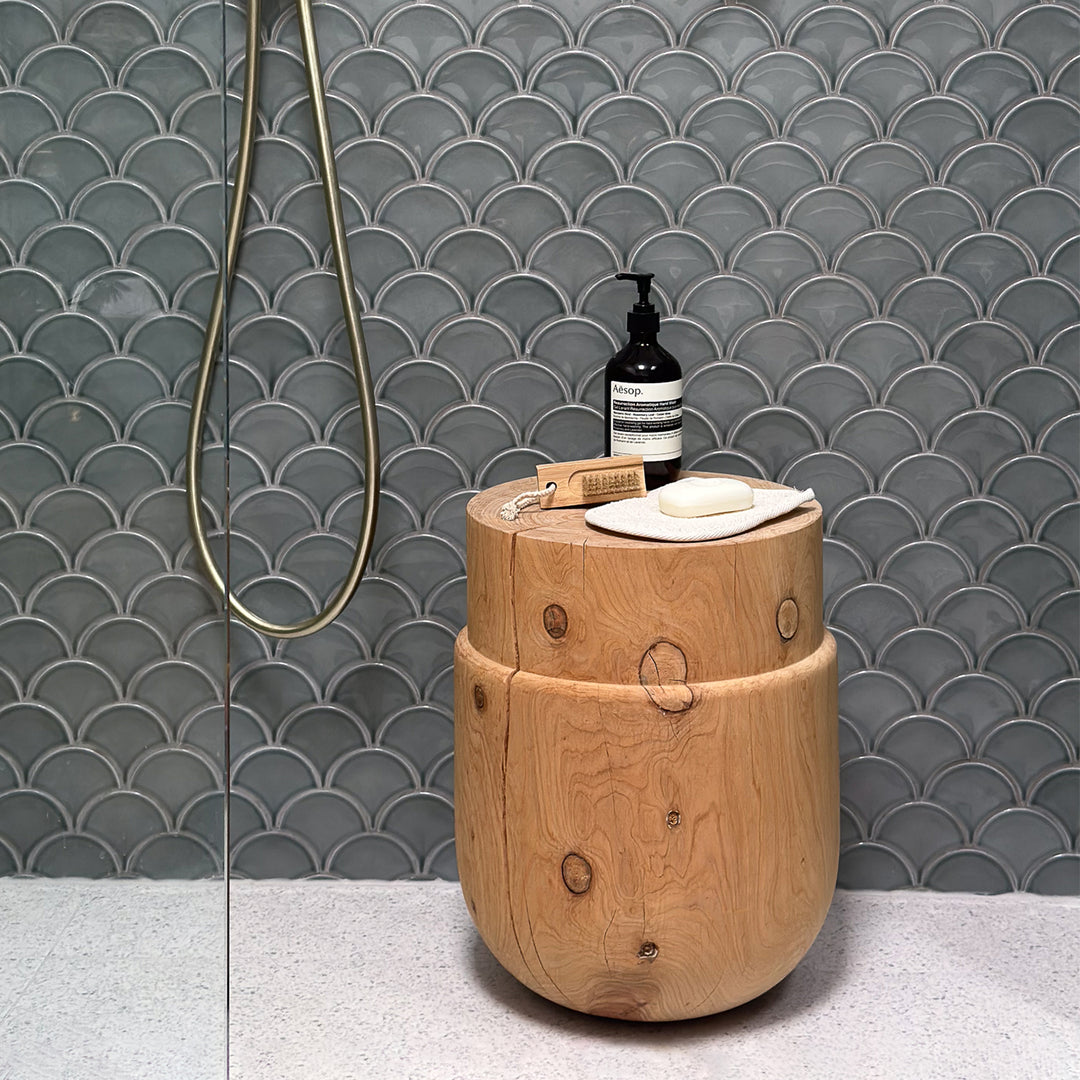 studio nikco | wooden stool / side table | cork large