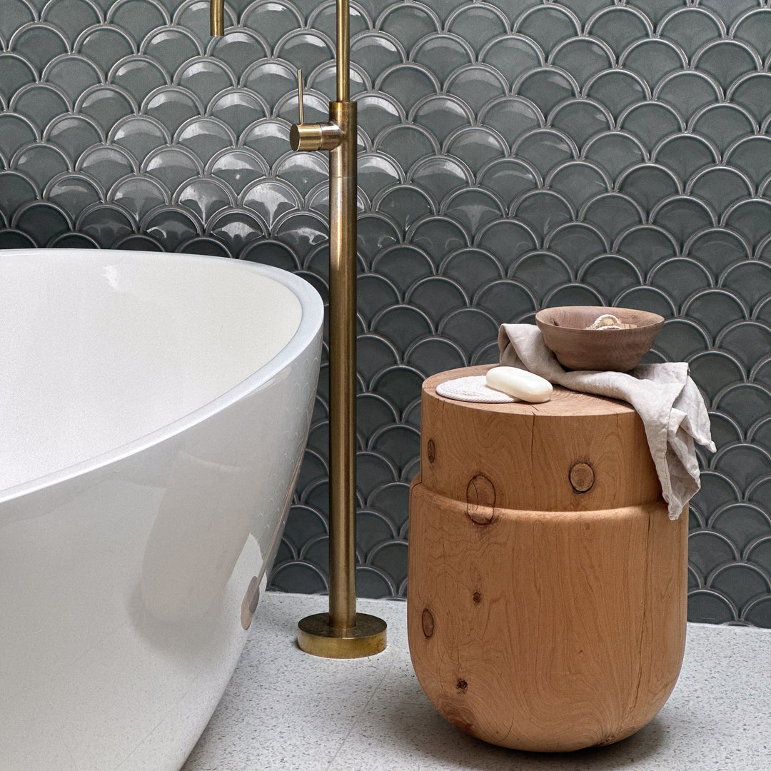 studio nikco | wooden stool / side table | cork large