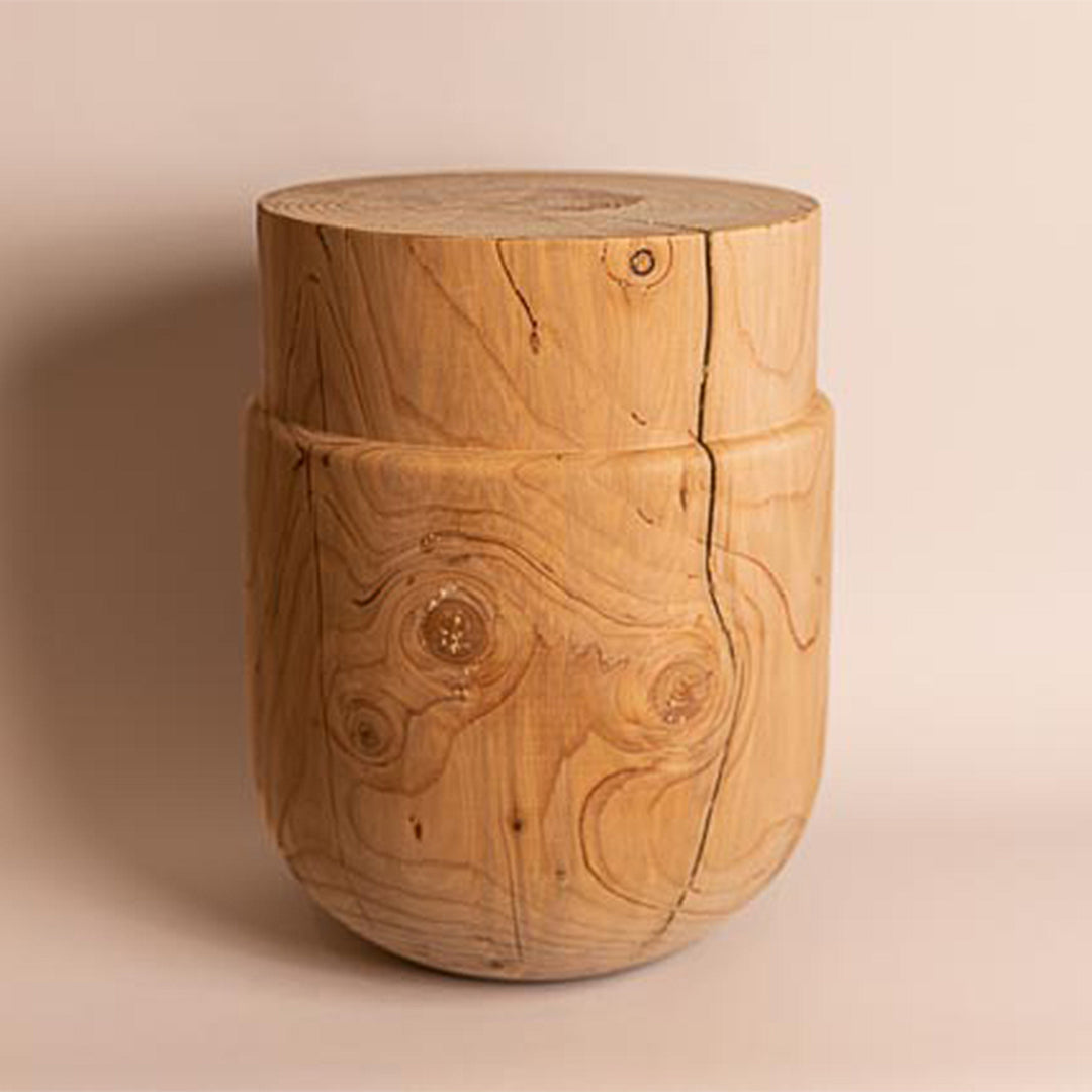 studio nikco | wooden stool / side table | cork large