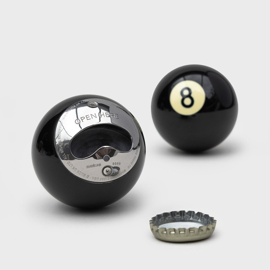 suck uk | 8-ball bottle opener