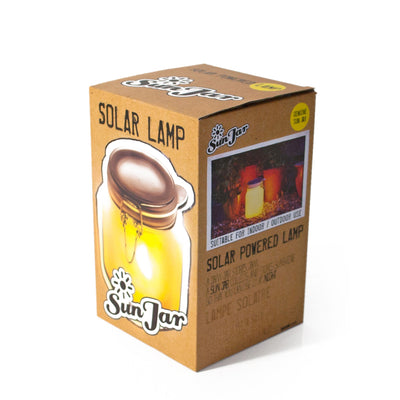 suck uk | sun jar solar lamp | yellow - DC
