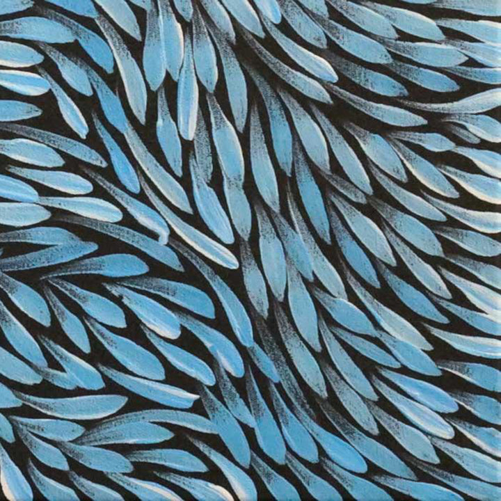 tammy pitjara | original artwork | bush medicine leaves - ID42972