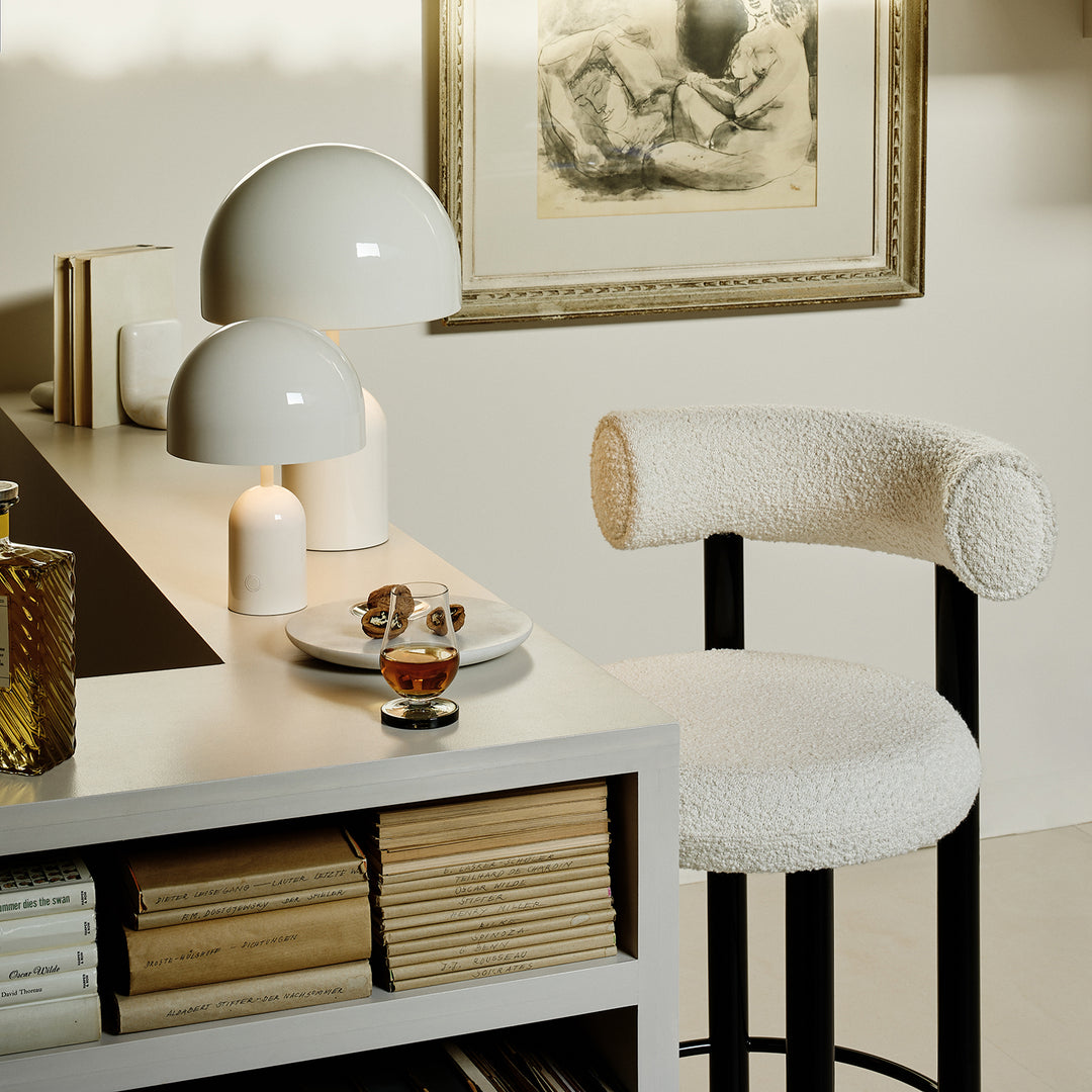 tom dixon | bell table lamp | white