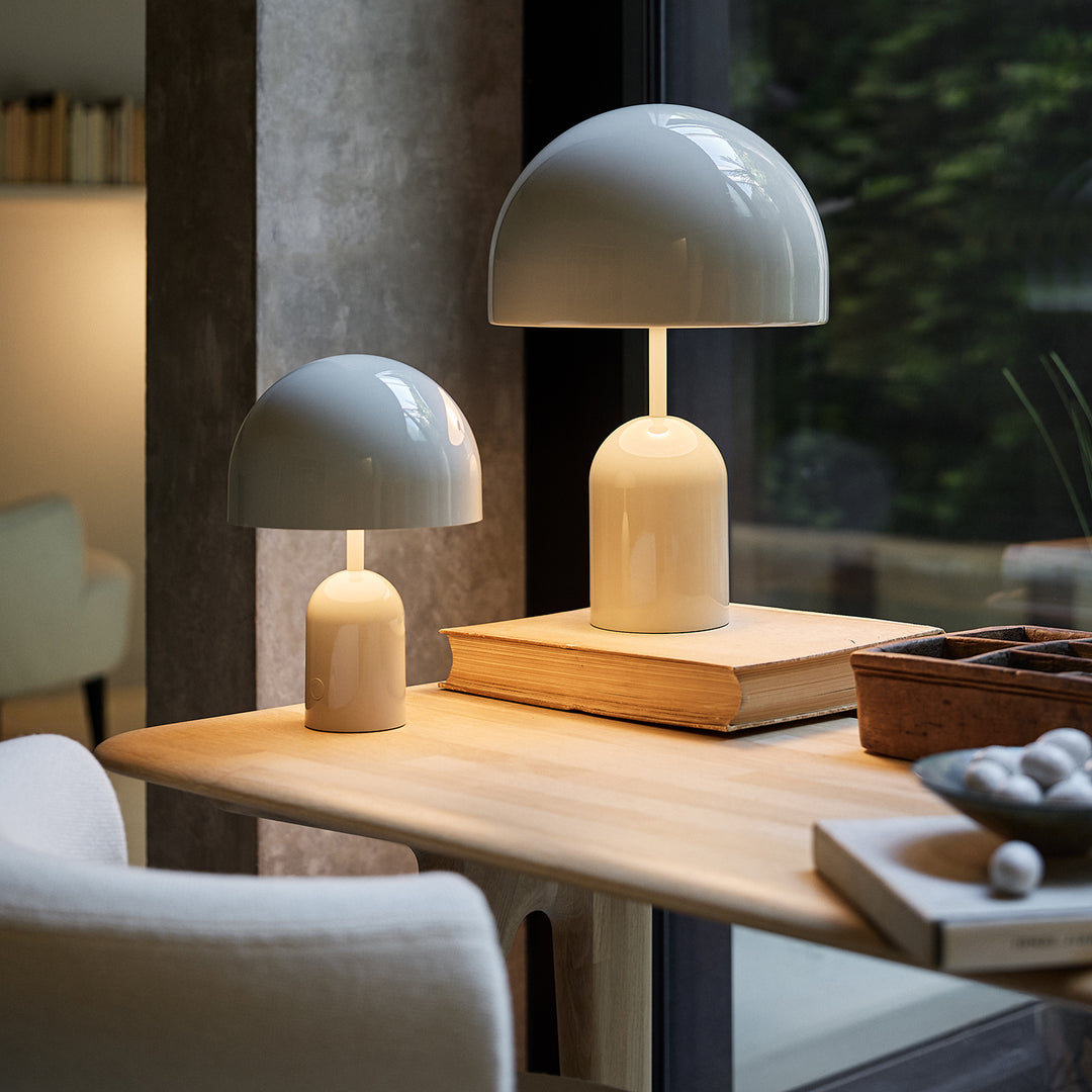 tom dixon | bell table lamp | white