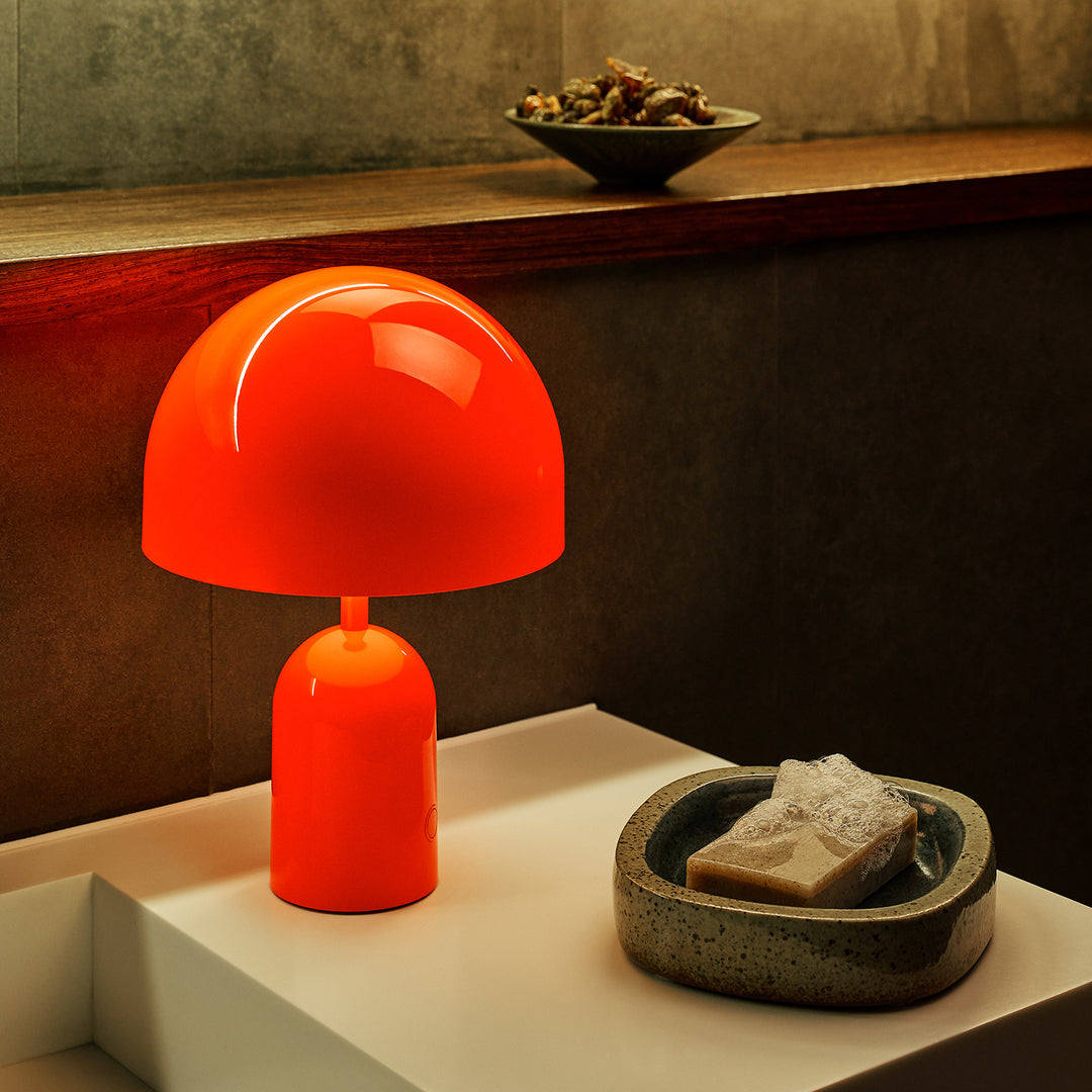 tom dixon | bell portable lamp | fluro