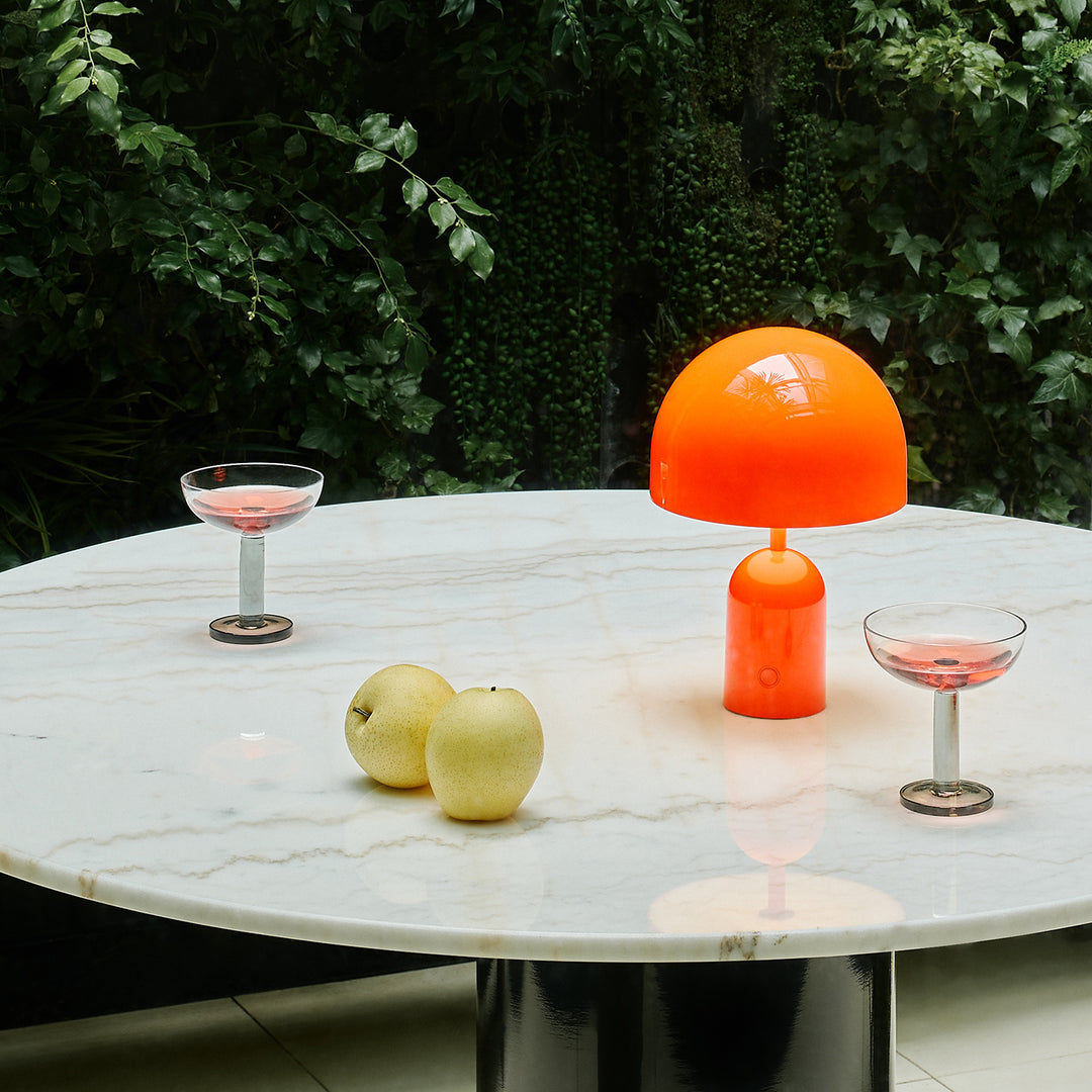 tom dixon | bell portable lamp | fluro