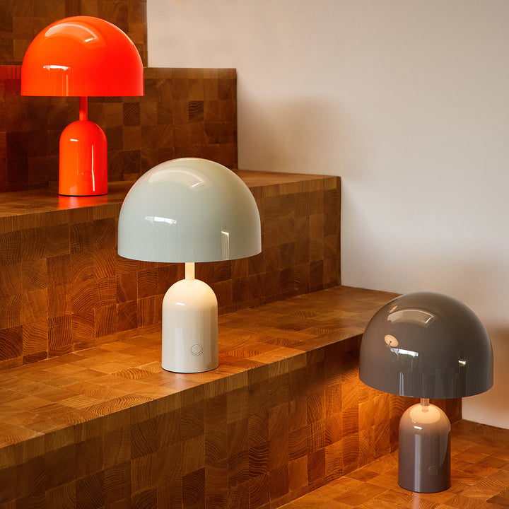 tom dixon | bell portable lamp | taupe