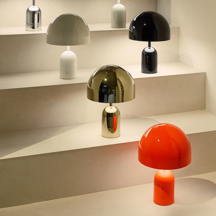 tom dixon | bell portable lamp | silver