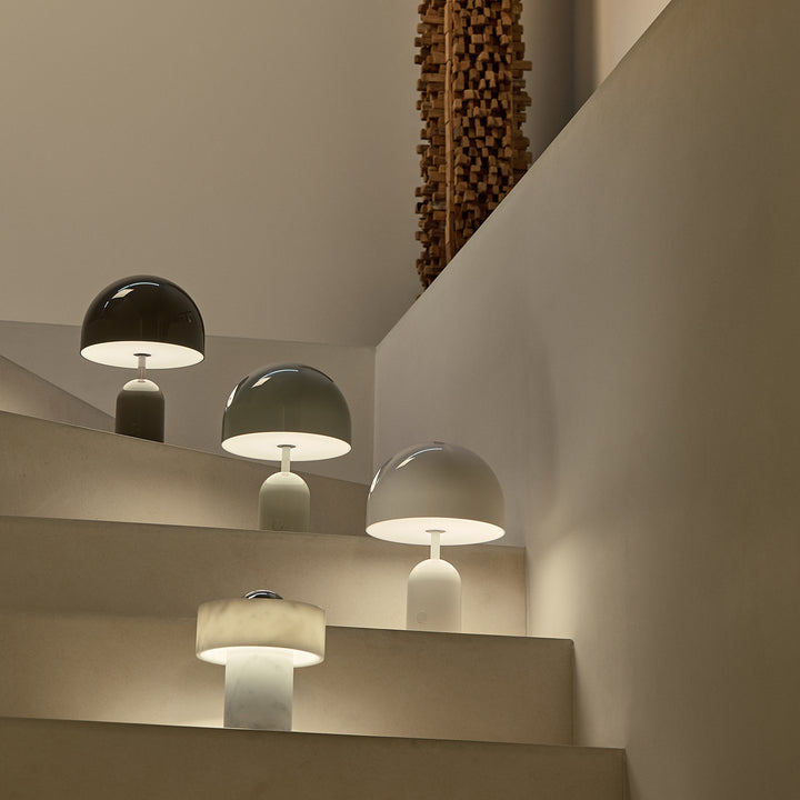 tom dixon | bell portable lamp | taupe