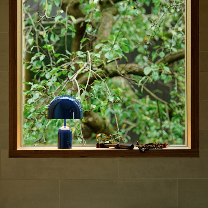 tom dixon | bell portable lamp | indigo