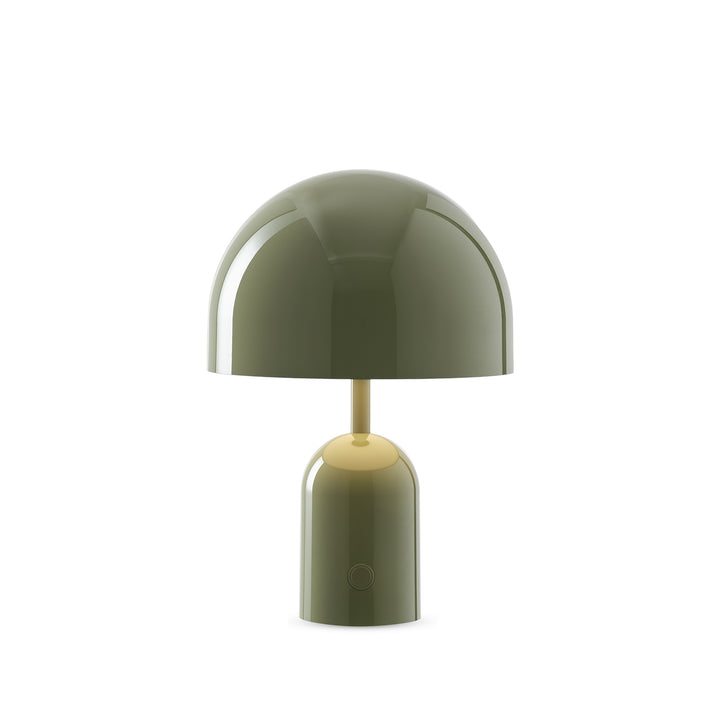 tom dixon | bell portable lamp | moss