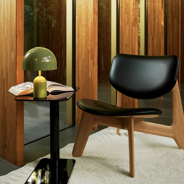 tom dixon | bell portable lamp | moss