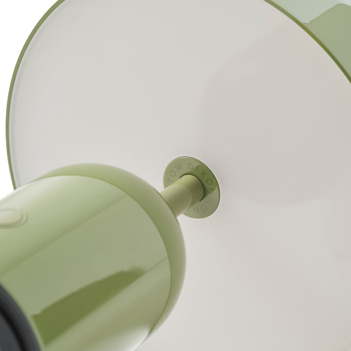 tom dixon | bell portable lamp | moss