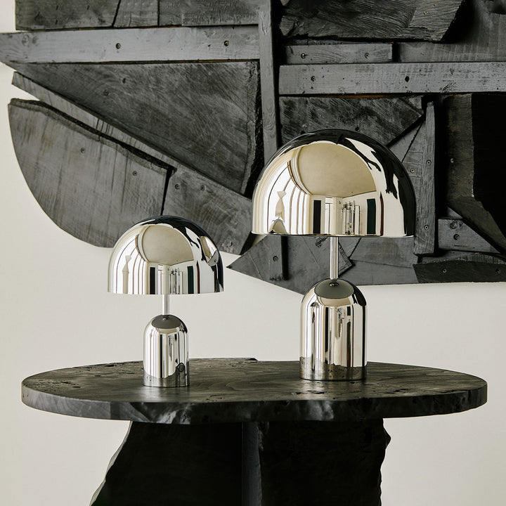 tom dixon | bell portable lamp | silver