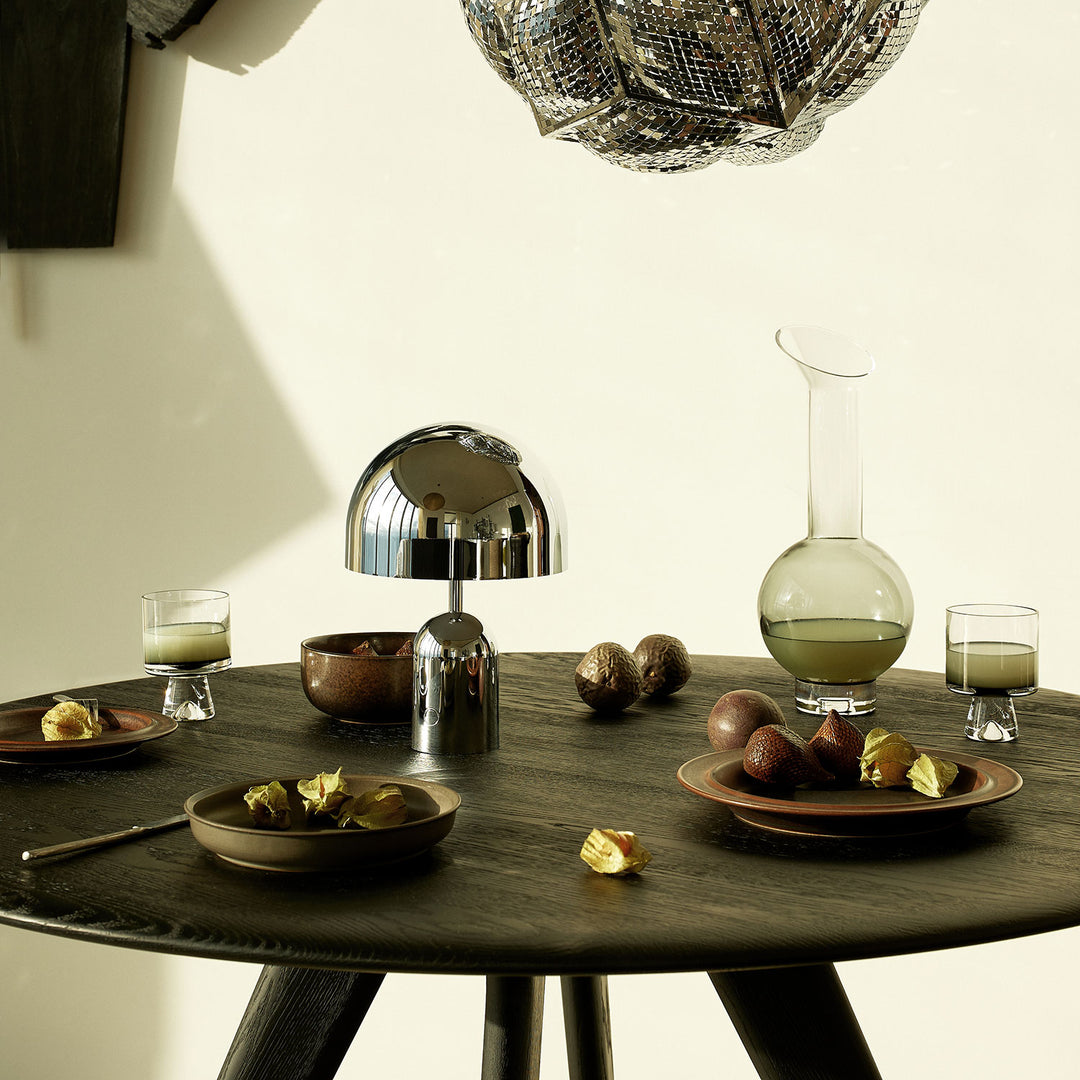 tom dixon | bell portable lamp | silver