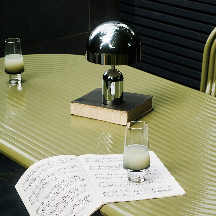 tom dixon | bell portable lamp | silver