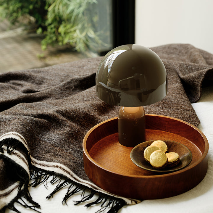 tom dixon | bell portable lamp | taupe