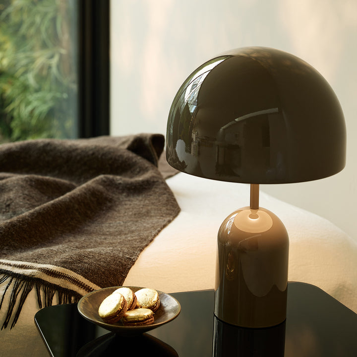 tom dixon | bell portable lamp | taupe