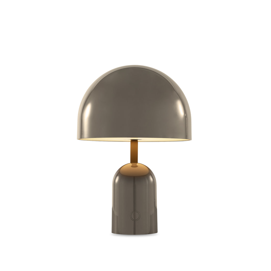 tom dixon | bell portable lamp | taupe