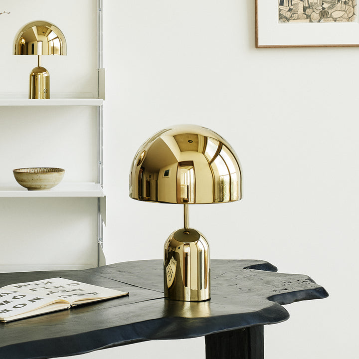 tom dixon | bell table lamp | gold
