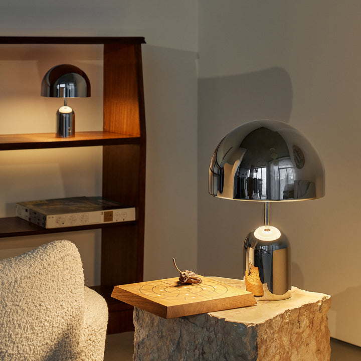 tom dixon | bell table lamp | silver