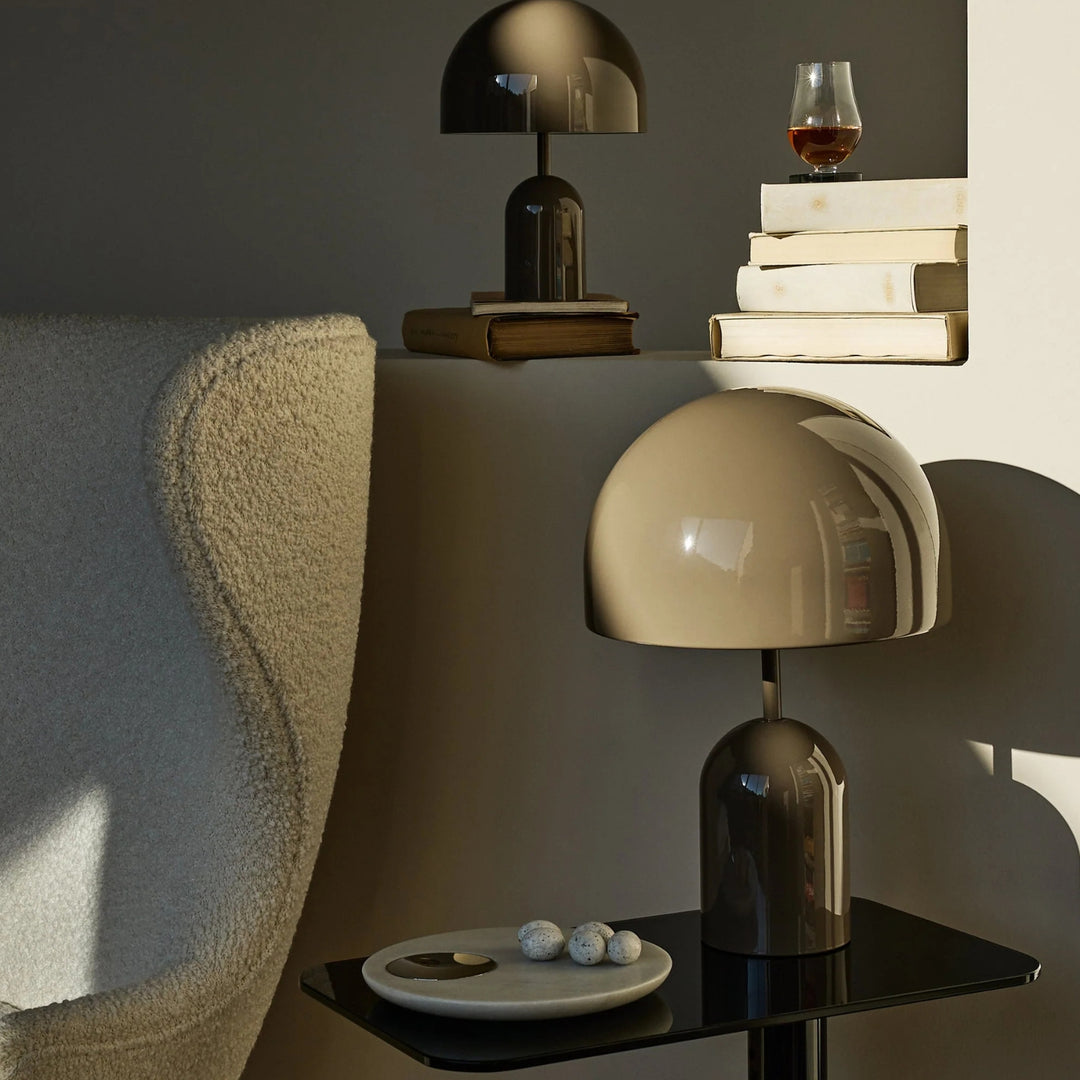tom dixon | bell table lamp | taupe - LC