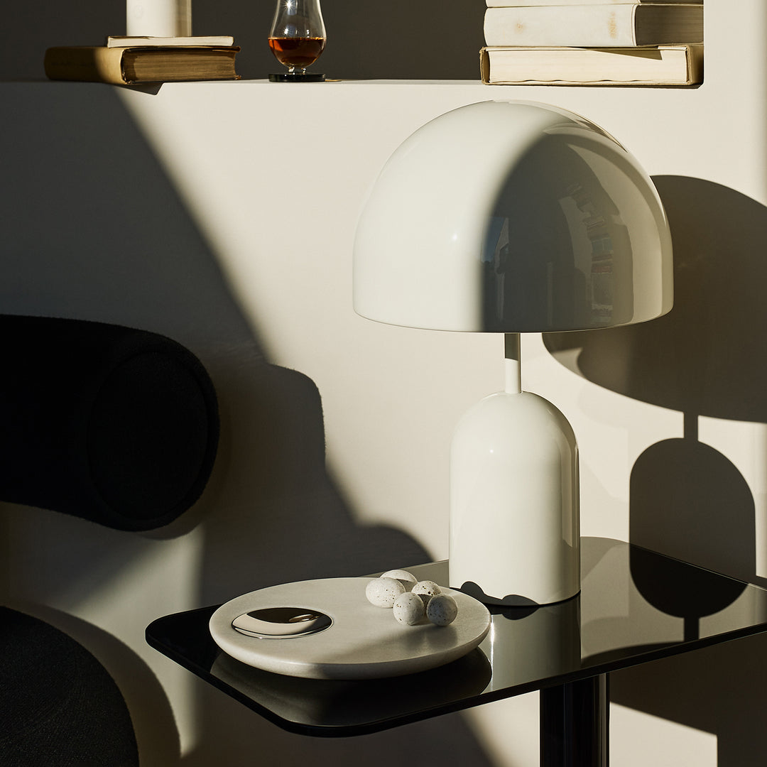 tom dixon | bell table lamp | white