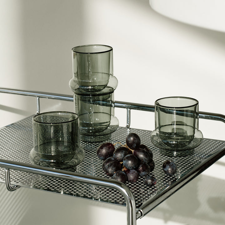 tom dixon | bump coffee cup | set of 2 | grey