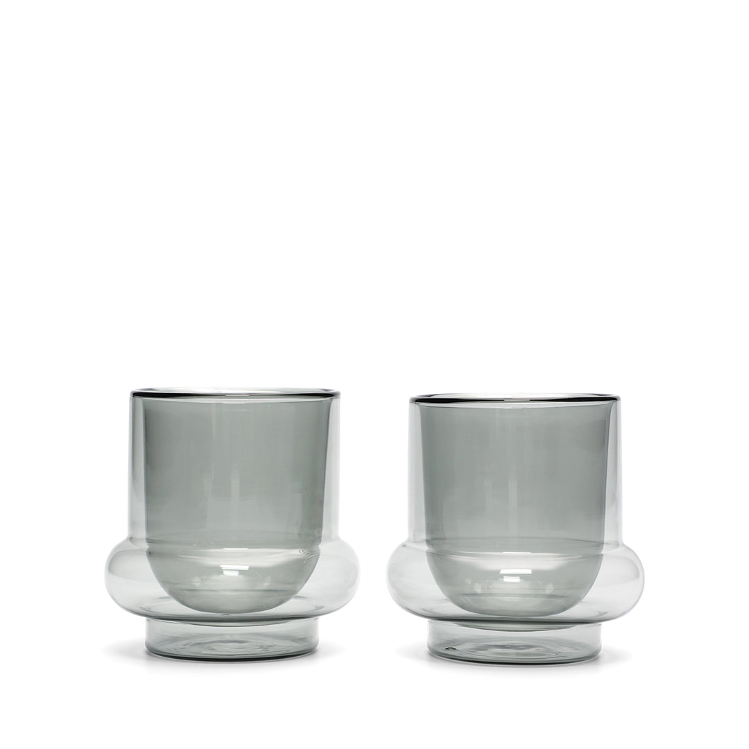 tom dixon | bump coffee cup | set of 2 | grey