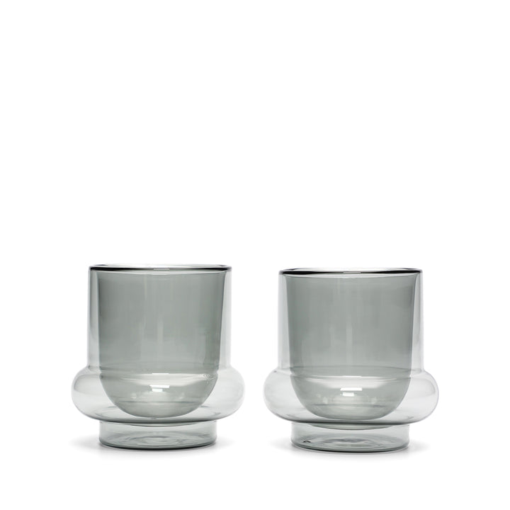 tom dixon | bump coffee cup | set of 2 | grey