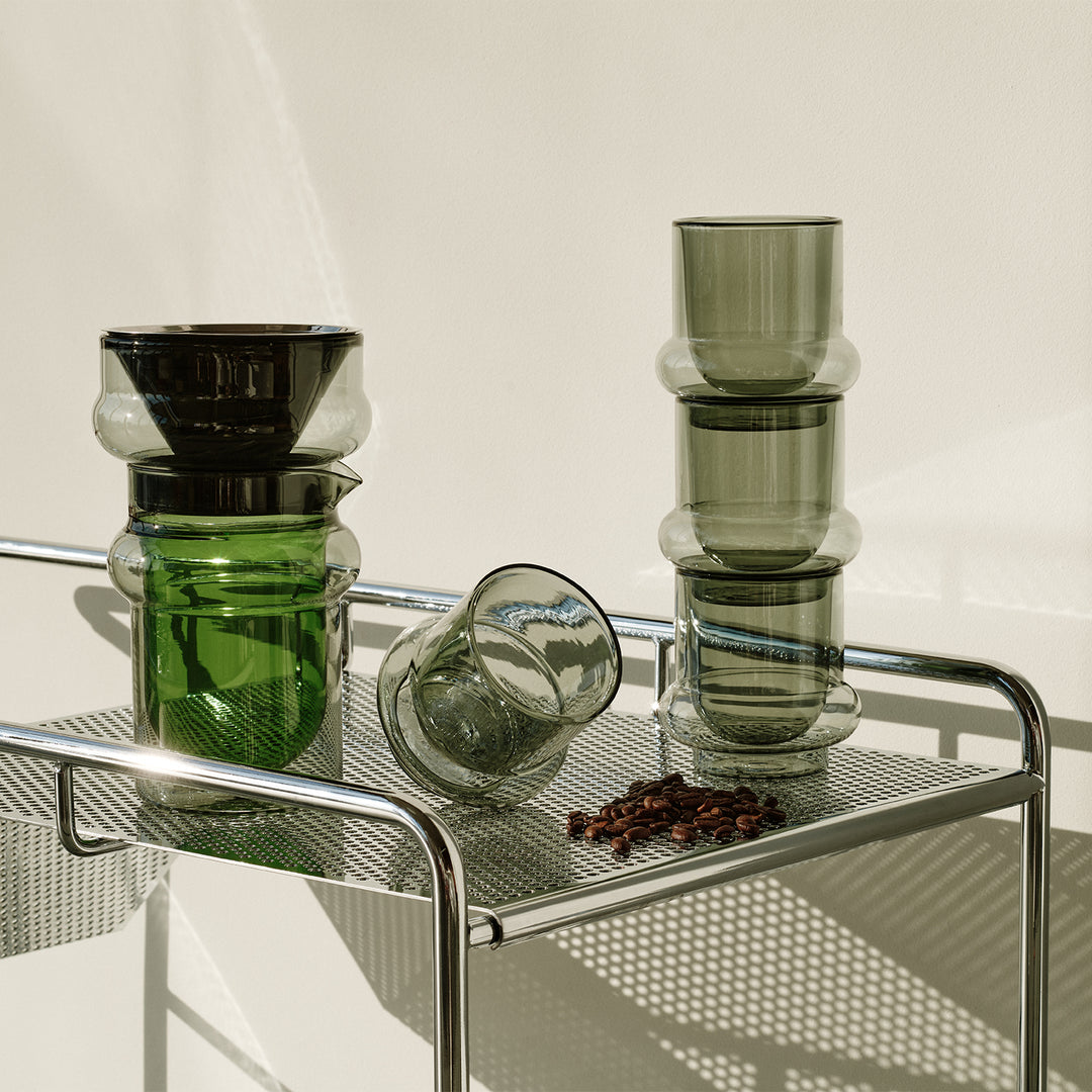 tom dixon | bump coffee cup | set of 2 | grey