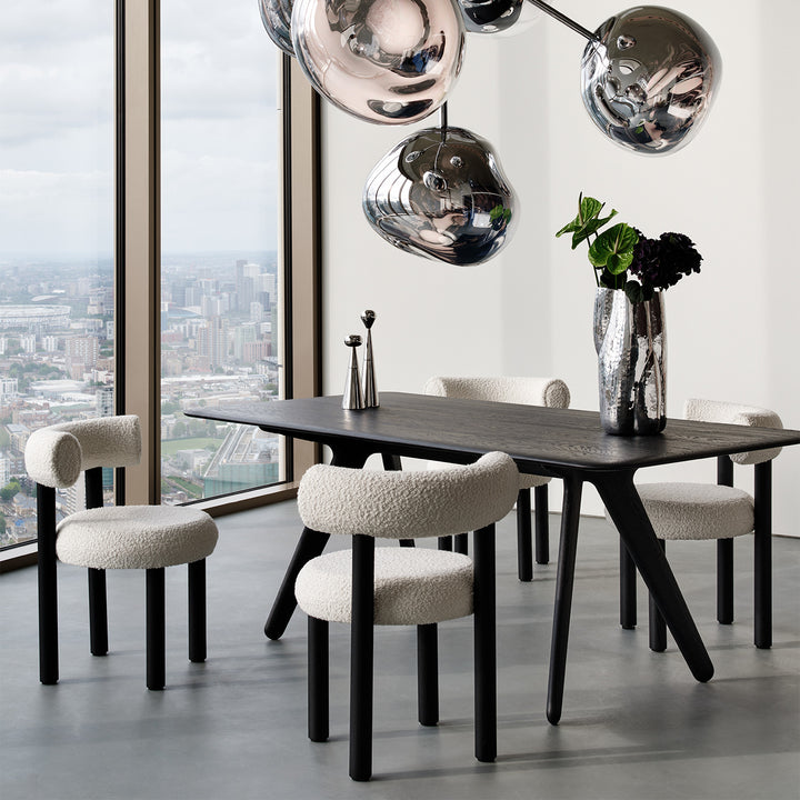 tom dixon | fat dining chair wood | hallingdal 0116