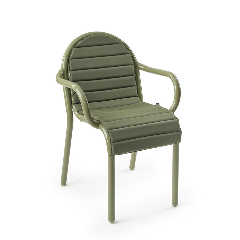 tom dixon | groove full seat cushion | moss
