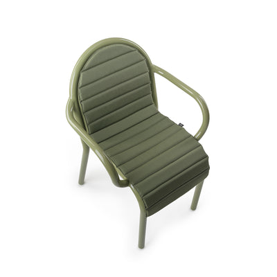 tom dixon | groove full seat cushion | moss