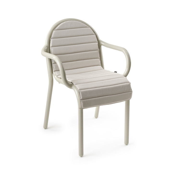 tom dixon | groove outdoor armchair | putty
