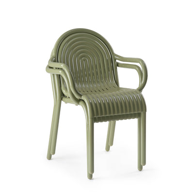 tom dixon | groove outdoor armchair | moss