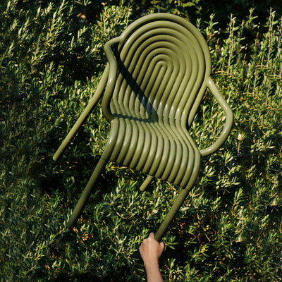 tom dixon | groove outdoor armchair | moss