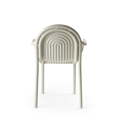 tom dixon | groove outdoor armchair | putty