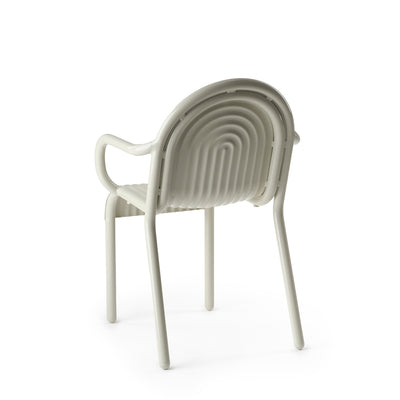 tom dixon | groove outdoor armchair | putty