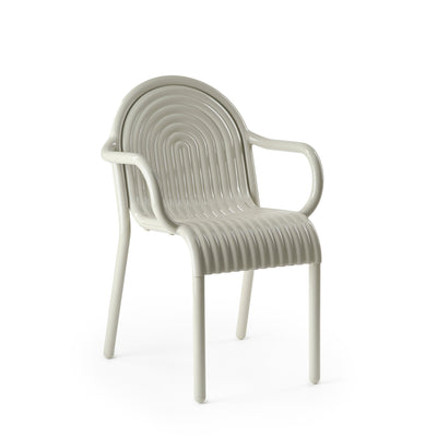 tom dixon | groove outdoor armchair | putty