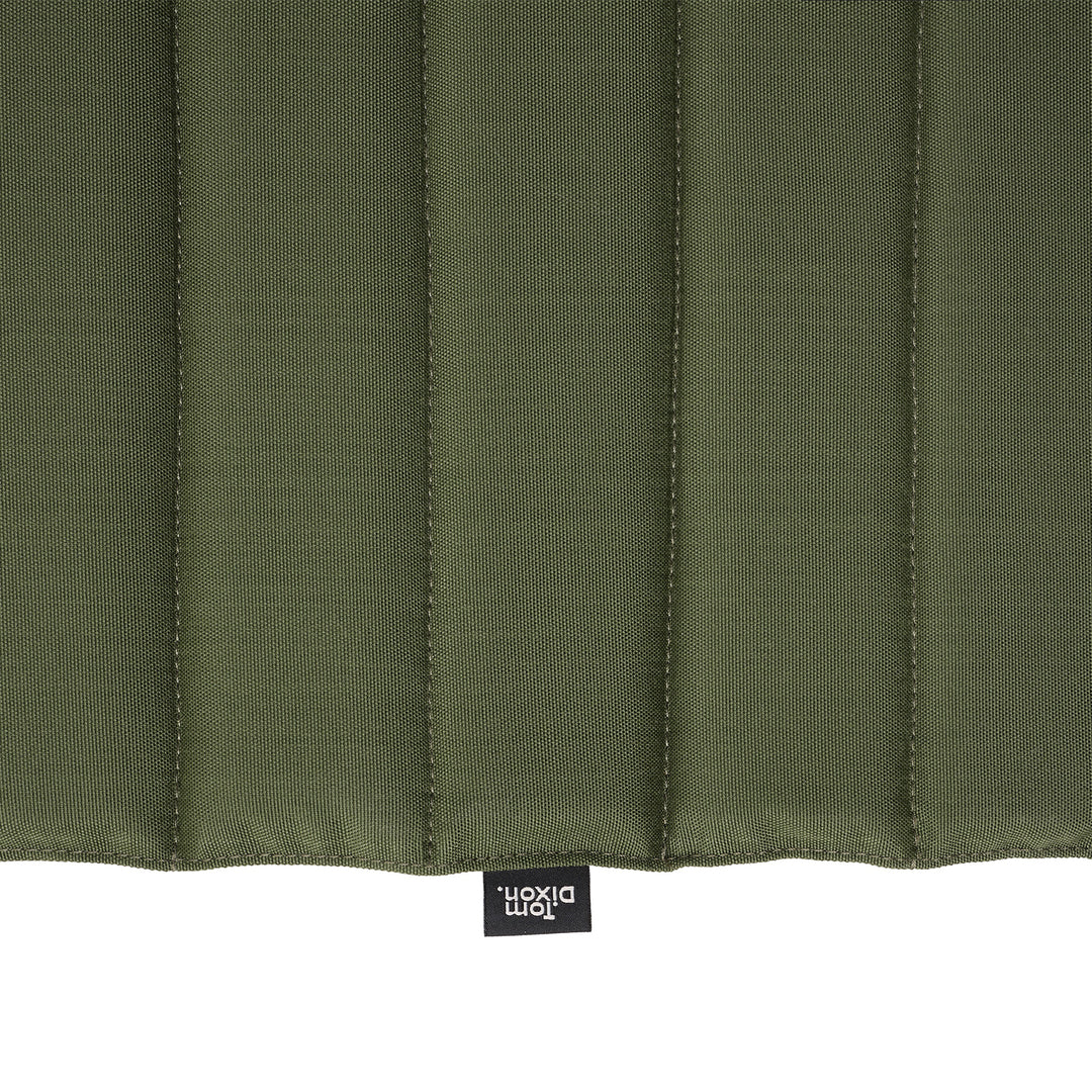 tom dixon | groove full seat cushion | moss