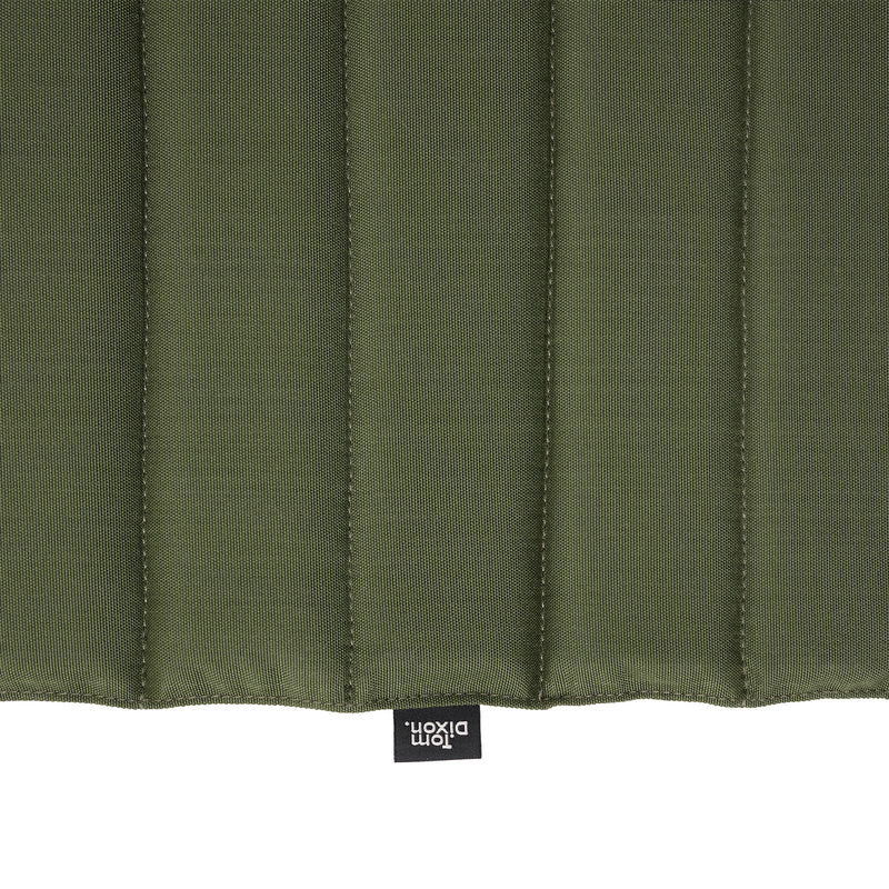 tom dixon | groove full seat cushion | moss