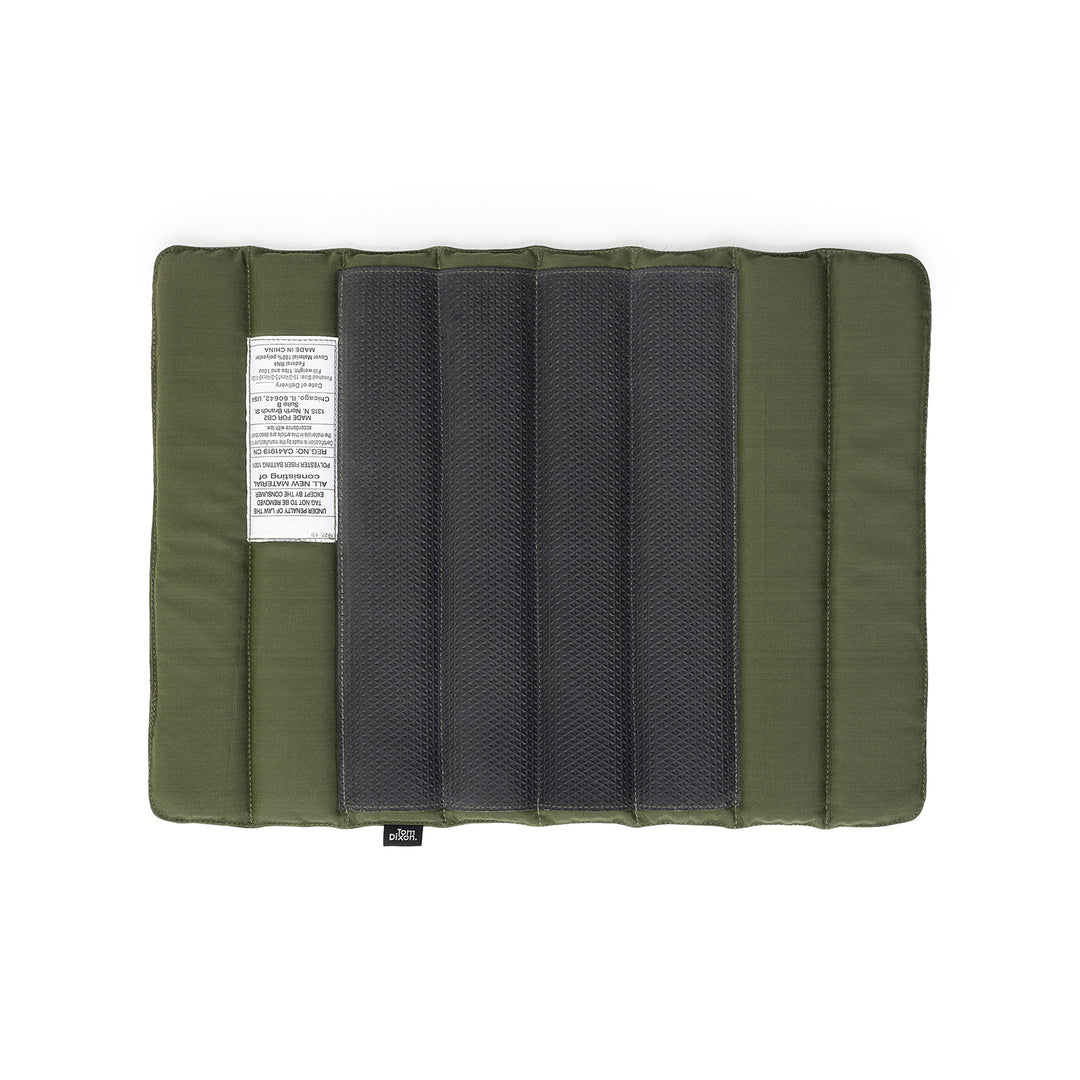 tom dixon | groove seat cushion | moss