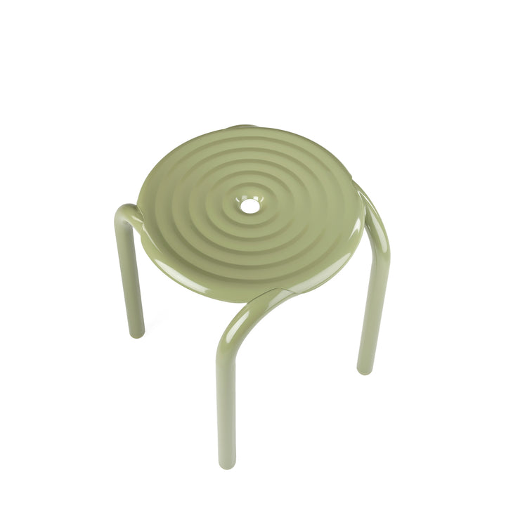 tom dixon | groove outdoor stool | moss