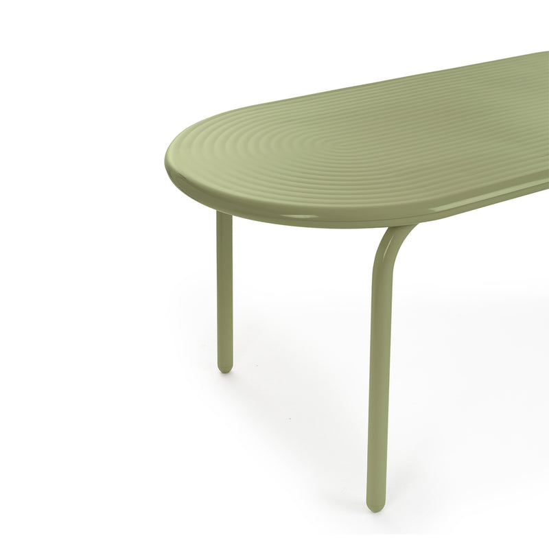 tom dixon | groove outdoor table | moss