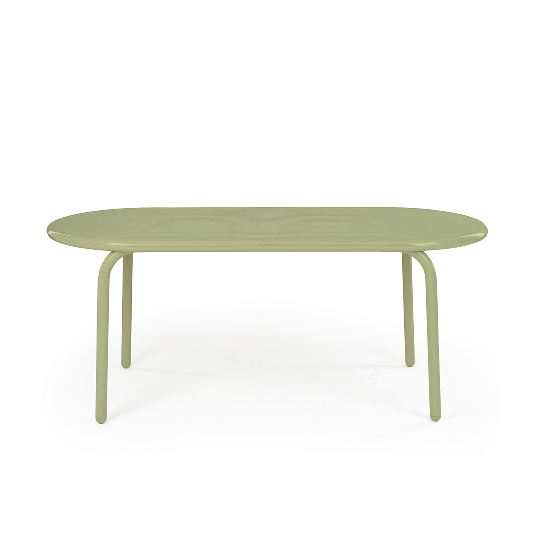 tom dixon | groove outdoor table | moss
