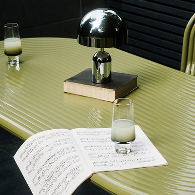 tom dixon | groove outdoor table | moss