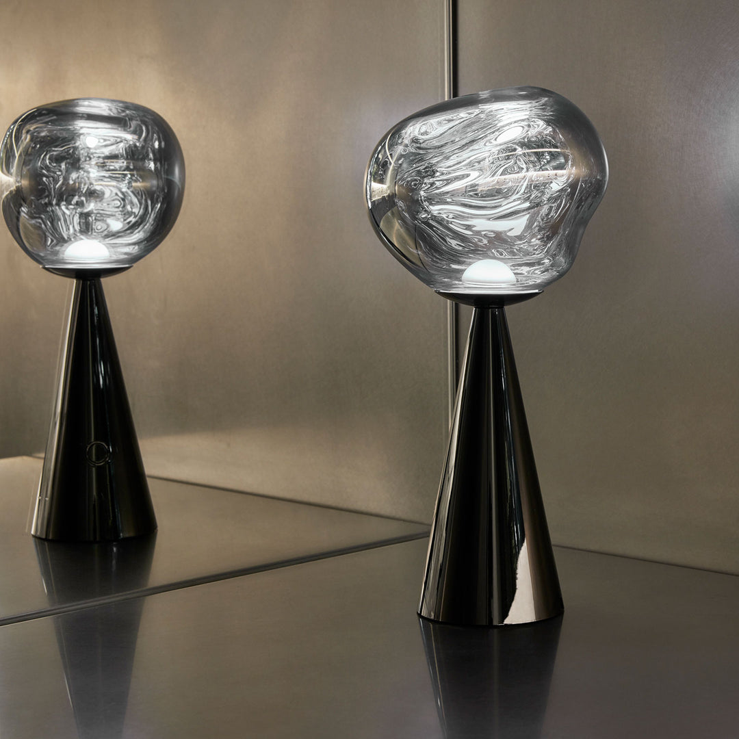 tom dixon | melt cone portable lamp | black